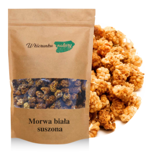 Morwa biała – suszone owoce  | Naturalna słodycz bez dodatków
