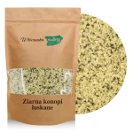 Nasiona konopi łuskane 500 g – naturalne, delikatne w smaku