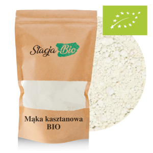 Mąka kasztanowa BIO 500 g – ekologiczna mąka z kasztanów jadalnych