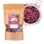 Jadalne płatki róż – suszone, aromatyczne kwiaty do herbat i dekoracji 25 g