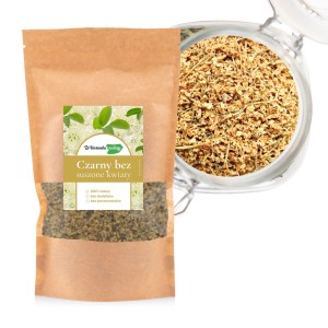 Czarny bez kwiat suszony 50 g – do naparu i domowego syropu