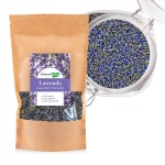 Lawenda suszone kwiaty 50 g – naturalny napar ziołowy i dodatek kulinarny
