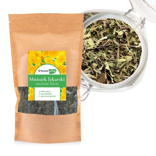Mniszek lekarski suszone liście 50 g – naturalny napar z mniszka