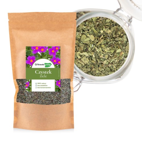 Czystek ziele suszone 50 g – naturalny napar z czystka