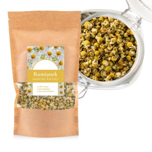 Rumianek suszone kwiaty 50 g – naturalny napar z rumianku