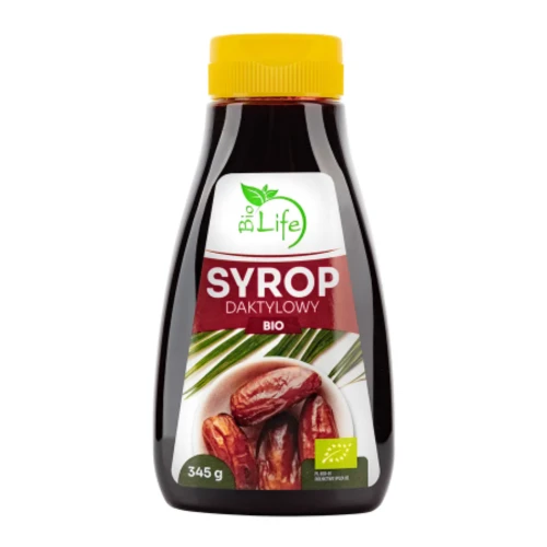 Syrop daktylowy BIO 345 g – naturalny słodzik