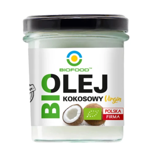 Olej kokosowy nierafinowany Virgin BIO 260 ml