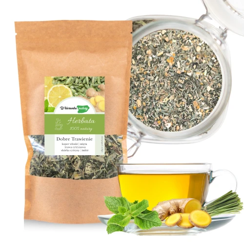 Dobre Trawienie – herbata z koprem włoskim i imbirem 50 g