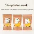 Tropikalna Trójka – 3 tropikalne smaki owoców liofilizowanych Stacja Bio.png
