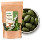 Migdały w białej czekoladzie z matchą 250 g– chrupiąca przekąska premium