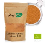 Cynamon cejloński BIO mielony 200 g – delikatny aromat i naturalny smak prawdziwego cynamonu