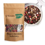 Pieprz kolorowy ziarnisty 200 g – mieszanka czterech aromatycznych odmian