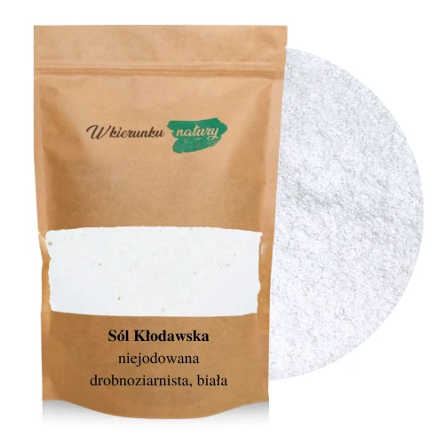 Sól Kłodawska niejodowana biała 1 kg