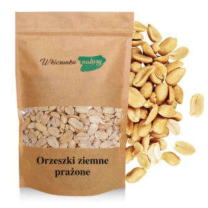 Orzeszki ziemne prażone niesolone - arachidowe bez soli