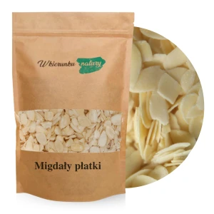 Płatki migdałowe blanszowane niepołamane