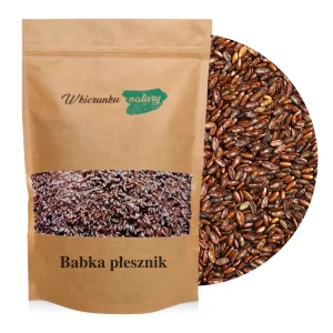 Babka płesznik  – nasiona, wysoka zawartość błonnika
