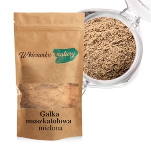 Gałka muszkatołowa mielona 100 g – aromatyczna przyprawa do dań i wypieków