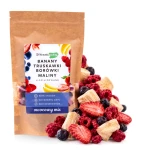 Mix owoców liofilizowanych banan - borówka - malina - truskawka 100g