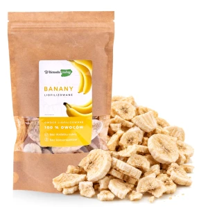 Banany liofilizowane 50 g – zdrowa alternatywa dla chipsów 