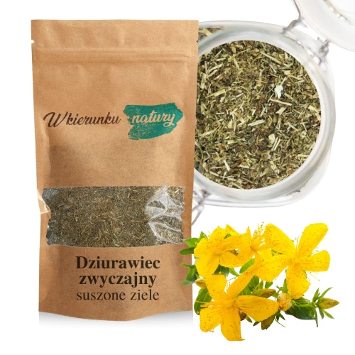 Dziurawiec zwyczajny – kwitnące ziele cięte do naparu 100 g