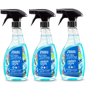 Zestaw 3x płyn do mycia szyb i luster 0,5 l