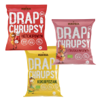 Eko kukurydziane chrupki dla dzieci w różnych smakach 