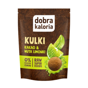 Kulki daktylowe kakao i limonka 65 g – bez cukru, wegańska przekąska | Stacja Bio