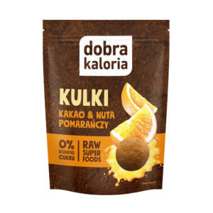 Kulki daktylowe kakao i nuta pomarańczy – 65 g zdrowej przyjemności