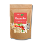 Letnia Świeżość – Owsianka z liofilizowanymi owocami i miętą 250 g | Stacja Bio